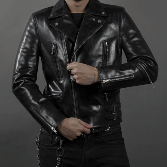 TERMINATOR BIKER JACKET- PULLUP