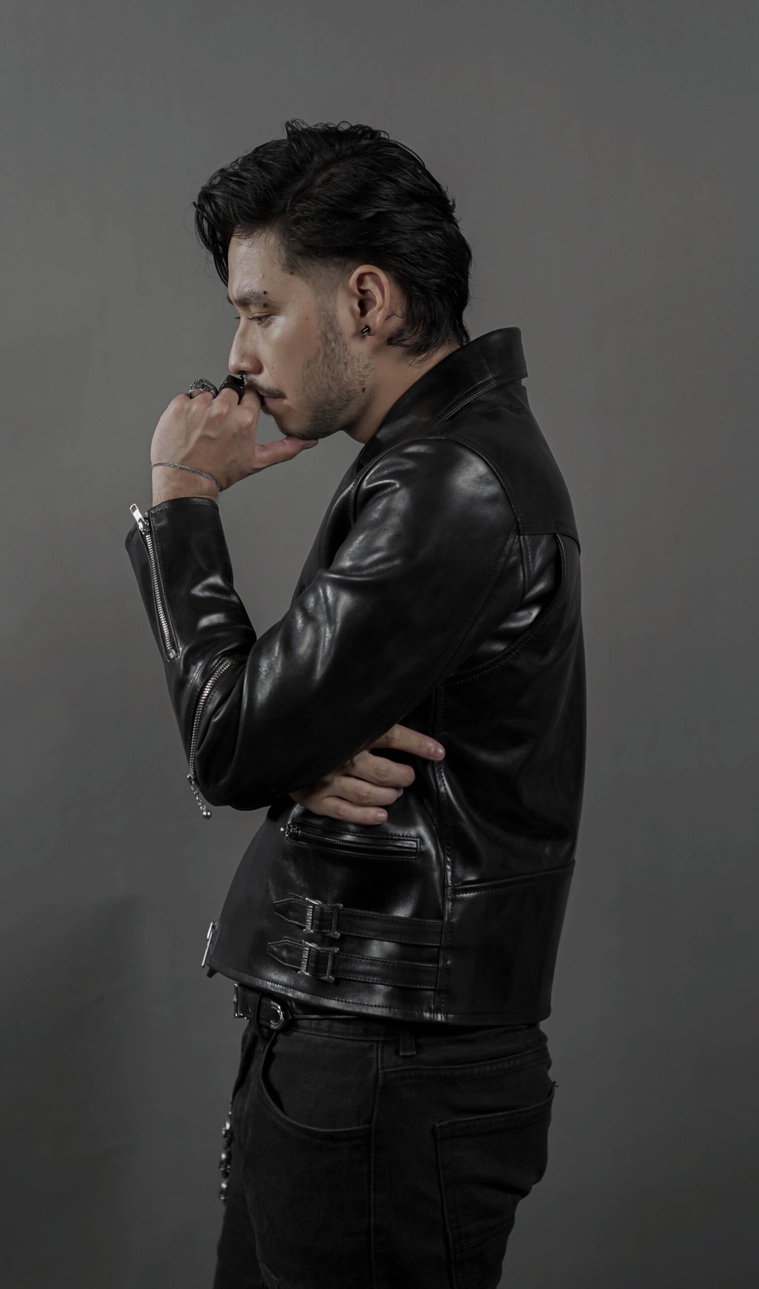 TERMINATOR BIKER JACKET- PULLUP - Ảnh 4