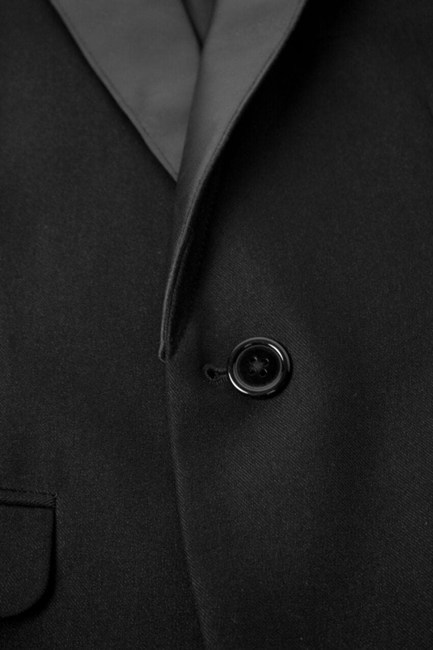 LEATHER LAPEL TUXEDO - Ảnh 4