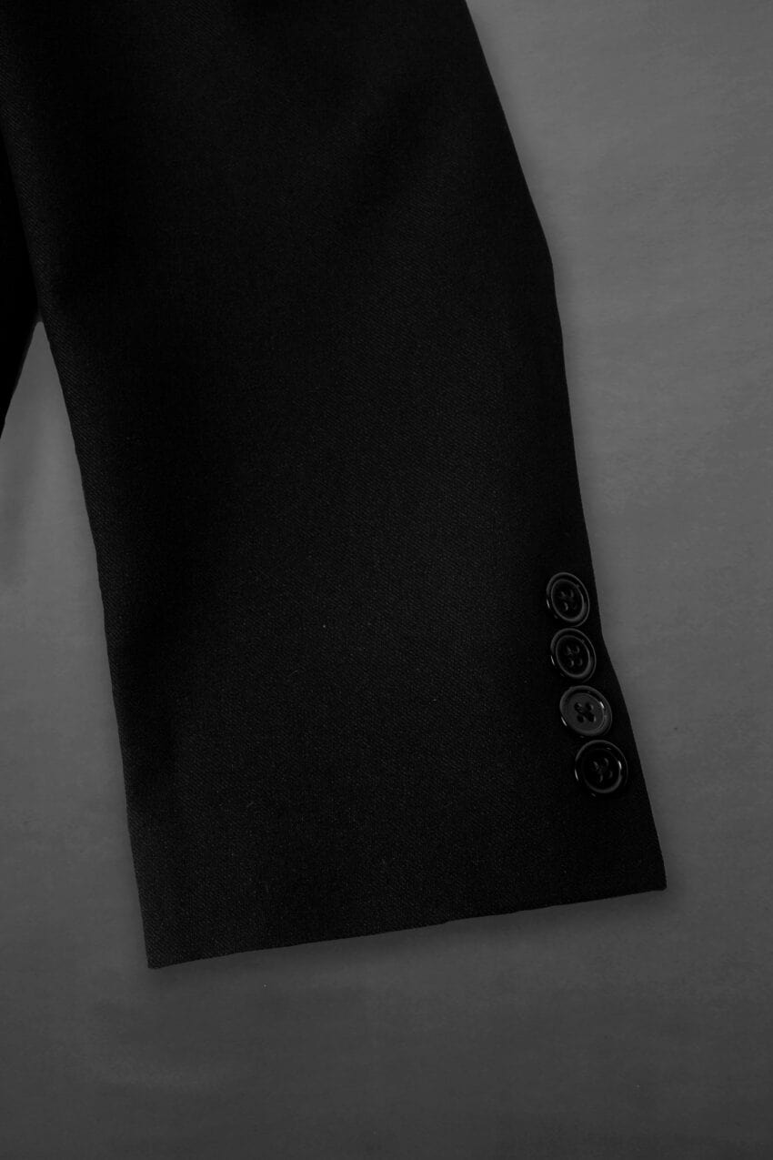 LEATHER LAPEL TUXEDO - Ảnh 5